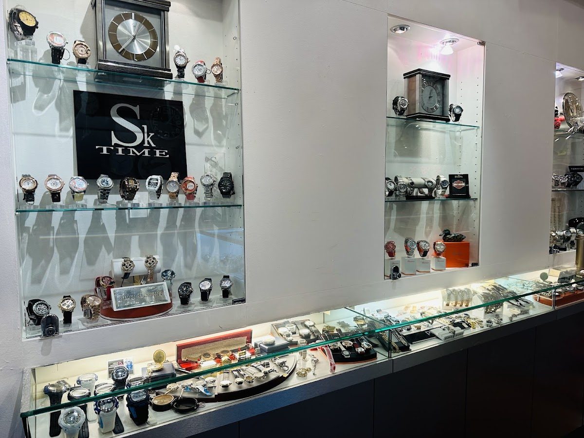 Assorted clocks and watches at Time Corridor Clock Shop Richmond